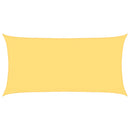 vidaXL bézs HDPE napvitorla 160 g/m² 3 x 6 m