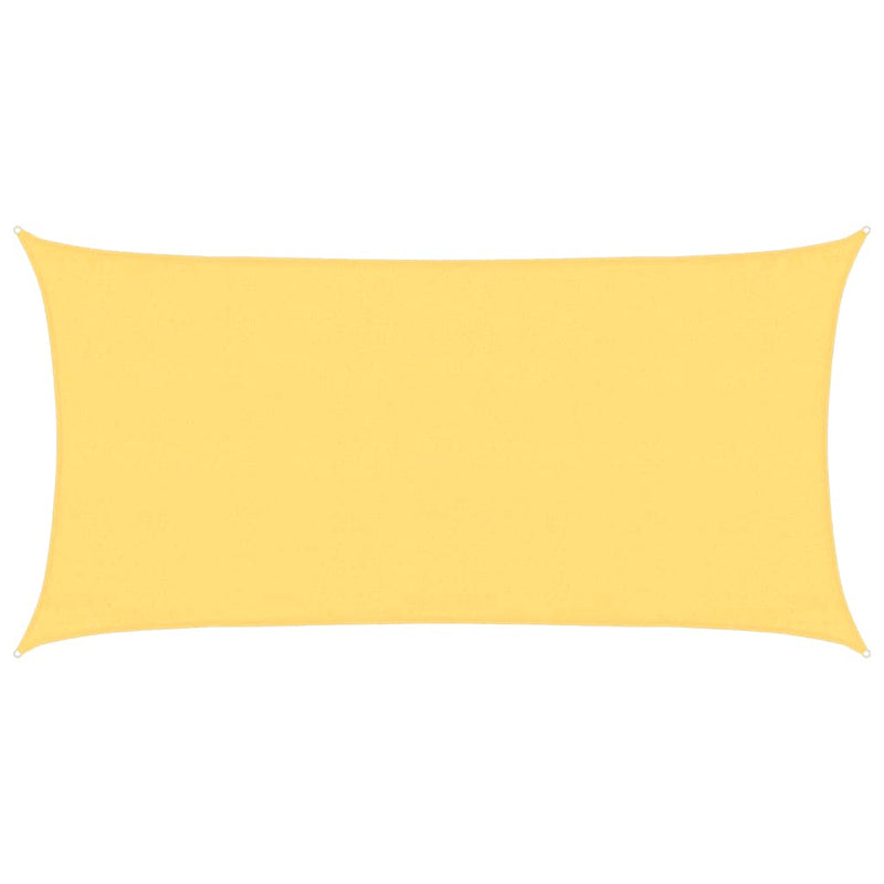 vidaXL bézs HDPE napvitorla 160 g/m² 3 x 6 m