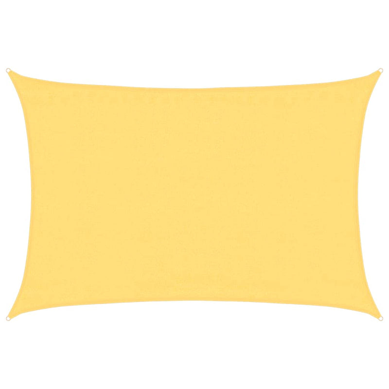 vidaXL bézs HDPE napvitorla 160 g/m² 3,5 x 4,5 m