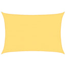 vidaXL bézs HDPE napvitorla 160 g/m² 5 x 6 m