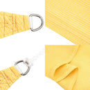 vidaXL bézs HDPE napvitorla 160 g/m² 5 x 7 m