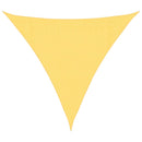 vidaXL bézs HDPE napvitorla 160 g/m² 3 x 3 x 3 m