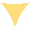 vidaXL bézs HDPE napvitorla 160 g/m² 4,5 x 4,5 x 4,5 m