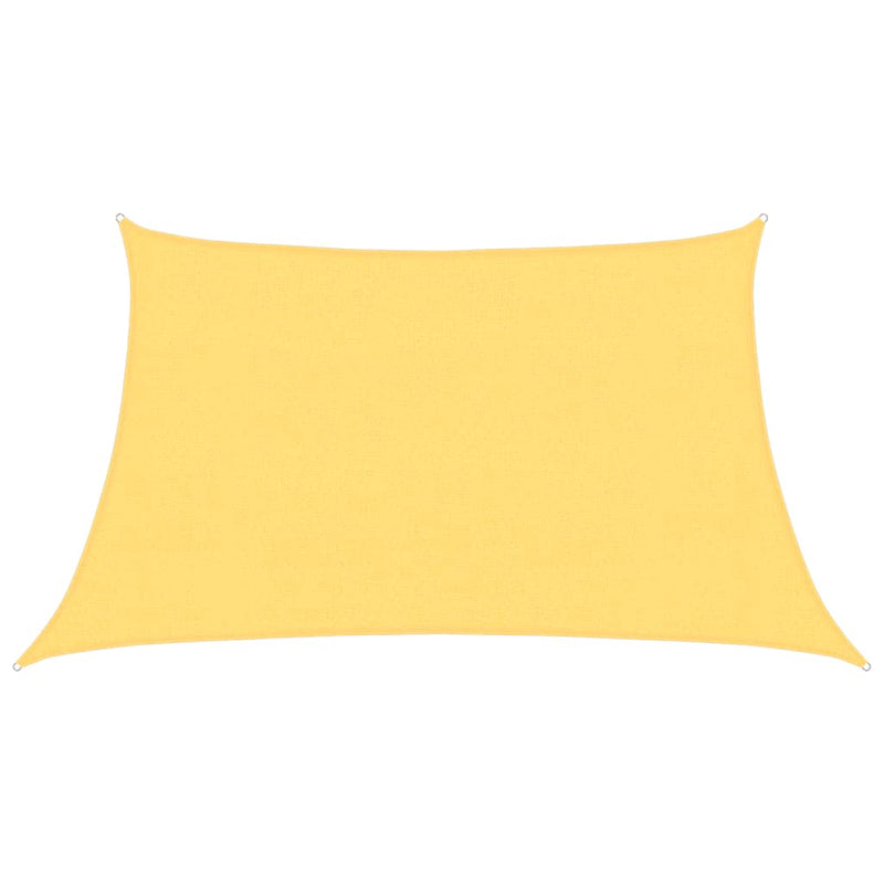 vidaXL bézs HDPE napvitorla 160 g/m² 3/4 x 2