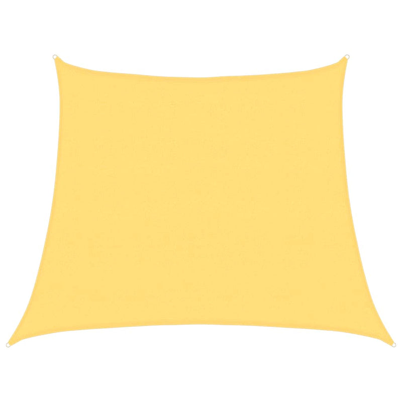 vidaXL bézs HDPE napvitorla 160 g/m² 3/4 x 3 m