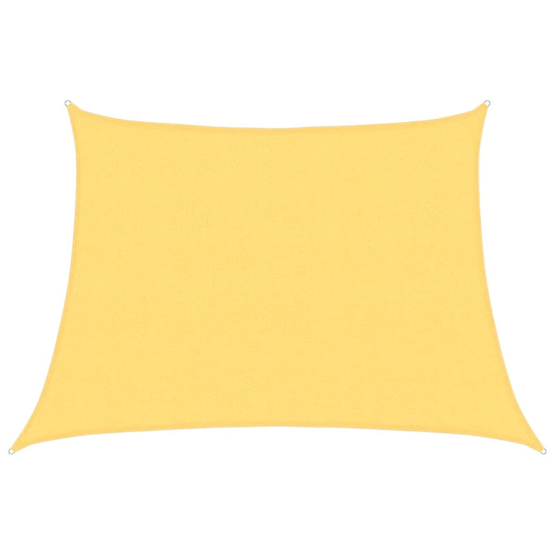 vidaXL bézs HDPE napvitorla 160 g/m² 4/5 x 3 m