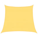 vidaXL bézs HDPE napvitorla 160 g/m² 4/5 x 4 m