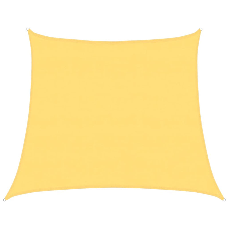 vidaXL bézs HDPE napvitorla 160 g/m² 4/5 x 4 m