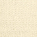 vidaXL krémszínű HDPE napvitorla 160 g/m² 3 x 3 m