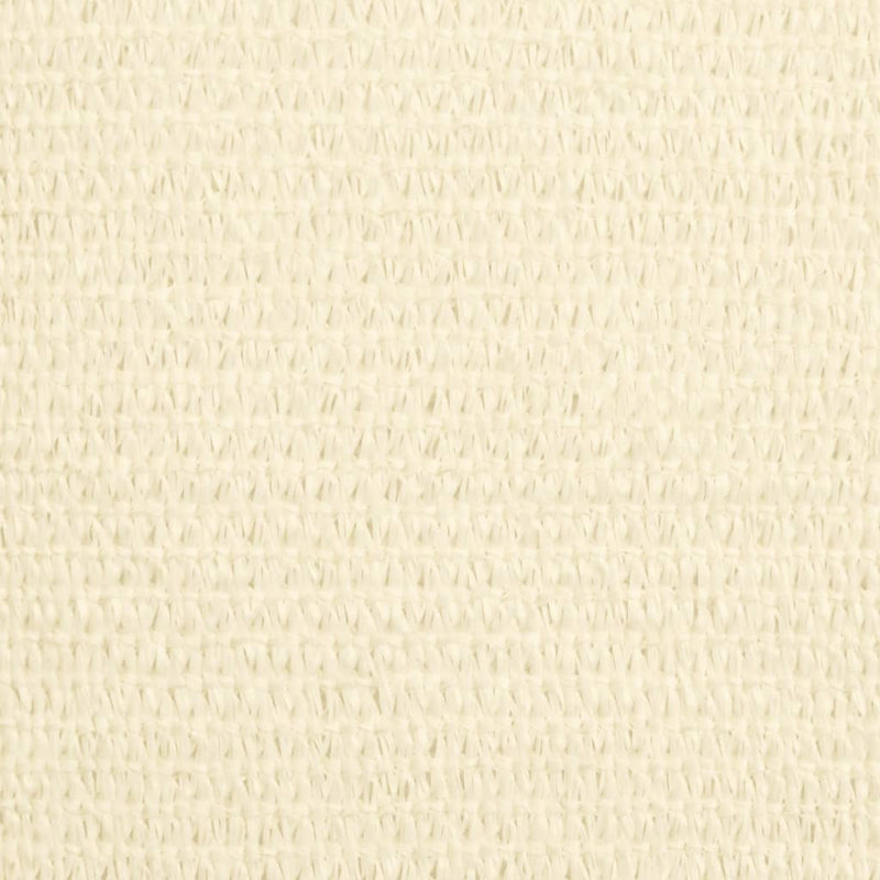 vidaXL krémszínű HDPE napvitorla 160 g/m² 2,5 x 3,5 m