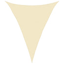 vidaXL krémszínű HDPE napvitorla 160 g/m² 5 x 6 x 6 m