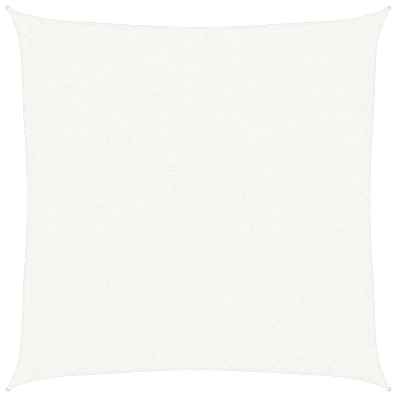 vidaXL fehér HDPE napvitorla 160 g/m² 3 x 3 m