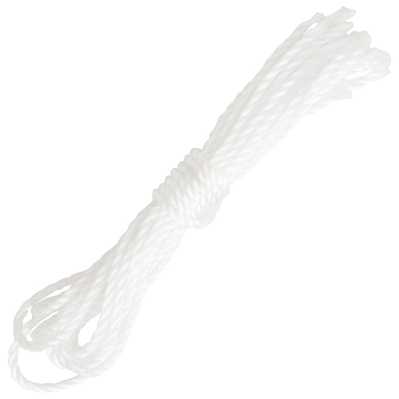 vidaXL fehér HDPE napvitorla 160 g/m² 4 x 4 m