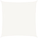 vidaXL fehér HDPE napvitorla 160 g/m² 5 x 5 m
