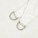 vidaXL fehér HDPE napvitorla 160 g/m² 2 x 5 m