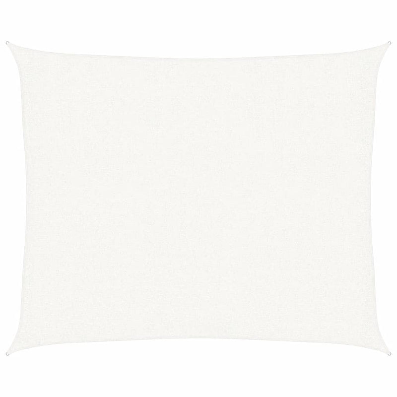 vidaXL fehér HDPE napvitorla 160 g/m² 2,5 x 3 m