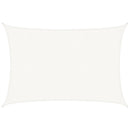 vidaXL fehér HDPE napvitorla 160 g/m² 2,5 x 4 m