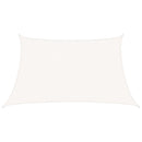 vidaXL fehér HDPE napvitorla 160 g/m² 3/4 x 2