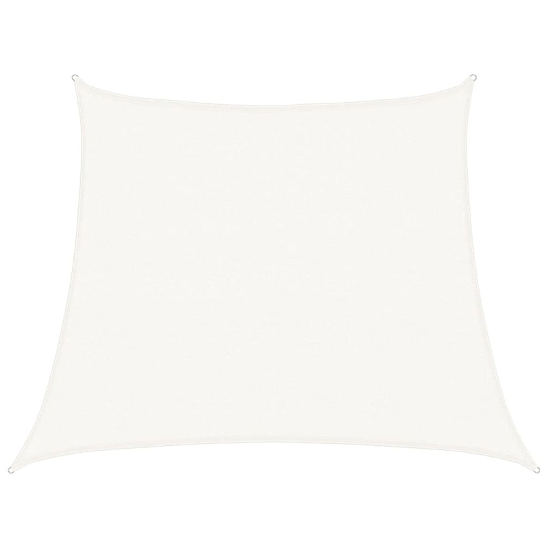 vidaXL fehér HDPE napvitorla 160 g/m² 3/4 x 3 m