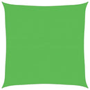 vidaXL világoszöld HDPE napvitorla 160 g/m² 4 x 4 m