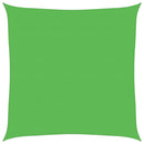 vidaXL világoszöld HDPE napvitorla 160 g/m² 5 x 5 m