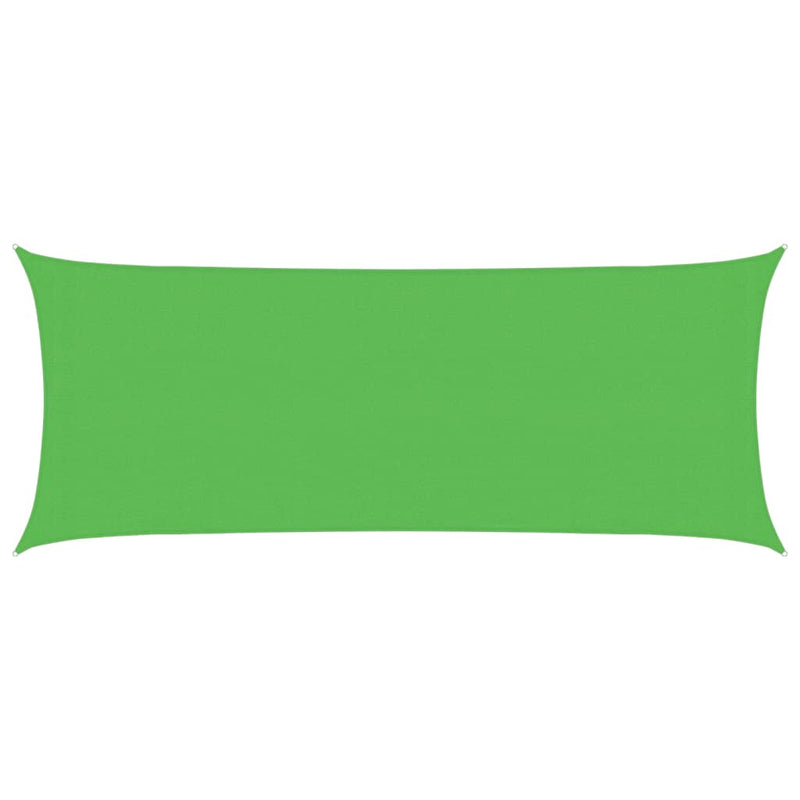 vidaXL világoszöld HDPE napvitorla 160 g/m² 2 x 4,5 m
