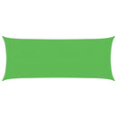 vidaXL világoszöld HDPE napvitorla 160 g/m² 2 x 5 m