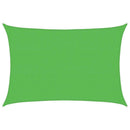 vidaXL világoszöld HDPE napvitorla 160 g/m² 2,5 x 3,5 m