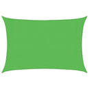 vidaXL világoszöld HDPE napvitorla 160 g/m² 3 x 5 m