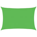 vidaXL világoszöld HDPE napvitorla 160 g/m² 4 x 5 m