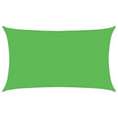 vidaXL világoszöld HDPE napvitorla 160 g/m² 5 x 8 m