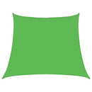 vidaXL világoszöld HDPE napvitorla 160 g/m² 3/4 x 3 m