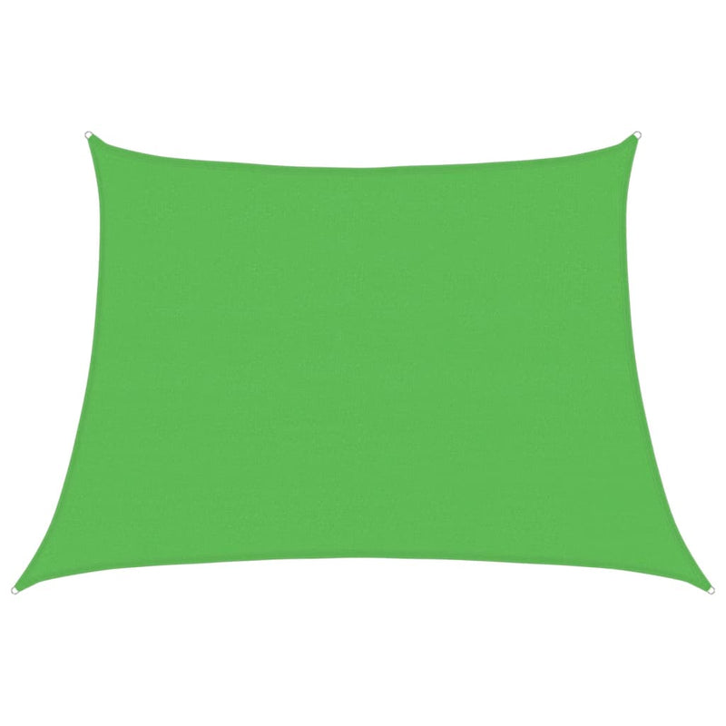 vidaXL világoszöld HDPE napvitorla 160 g/m² 4/5 x 3 m