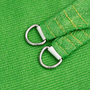 vidaXL világoszöld Green trapéz alakú HDPE napvitorla 160 g/m² 4/5x4 m