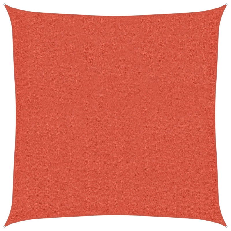 vidaXL terrakotta HDPE napvitorla 160 g/m² 2 x 2 m