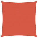 vidaXL terrakotta HDPE napvitorla 160 g/m² 4 x 4 m