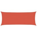 vidaXL terrakotta HDPE napvitorla 160 g/m² 2 x 4,5 m
