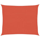 vidaXL terrakotta HDPE napvitorla 160 g/m² 2,5 x 3 m