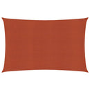 vidaXL terrakotta HDPE napvitorla 160 g/m² 3 x 4,5 m
