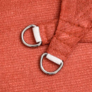 vidaXL terrakotta HDPE napvitorla 160 g/m² 4 x 7 m