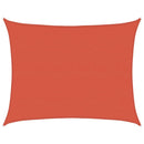 vidaXL terrakotta HDPE napvitorla 160 g/m² 6 x 8 m