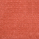 vidaXL terrakotta háromszög alakú HDPE napvitorla 160 g/m² 3x4x4 m