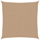 vidaXL tópszínű HDPE napvitorla 160 g/m² 3 x 3 m