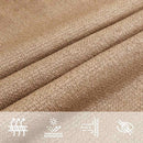 vidaXL tópszínű HDPE napvitorla 160 g/m² 3,6 x 3,6 m
