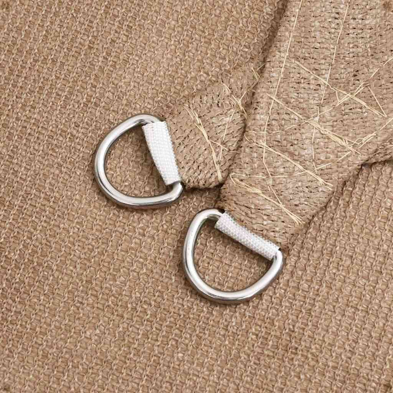 vidaXL tópszínű HDPE napvitorla 160 g/m² 3 x 4 m