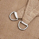 vidaXL tópszínű HDPE napvitorla 160 g/m² 4 x 5 m