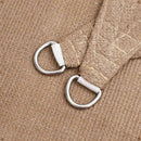 vidaXL tópszínű HDPE napvitorla 160 g/m² 3/4 x 2