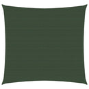 vidaXL sötétzöld HDPE napvitorla 160 g/m² 2,5 x 2,5 m