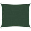 vidaXL sötétzöld HDPE napvitorla 160 g/m² 2,5 x 3 m