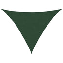 vidaXL sötétzöld HDPE napvitorla 160 g/m² 3 x 3 x 4,2 m